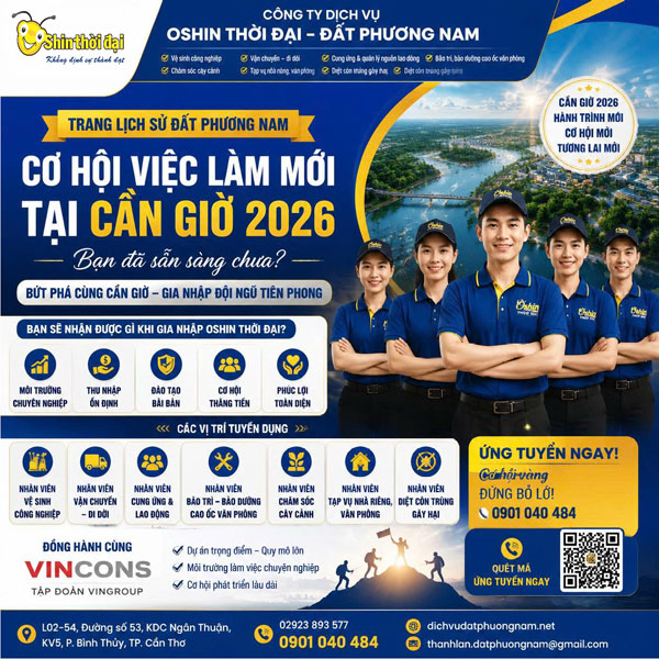 THÁNG 07 – CHIÊU MỘ NHỮNG CHIẾN BINH MỚI CHO HÀNH TRÌNH CẦN GIỜ