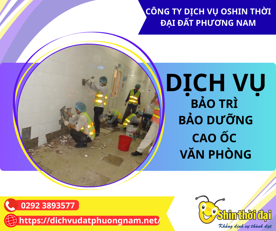 DỊCH VỤ BẢO TRÌ BẢO DƯỠNG CAO ỐC VĂN PHÒNG