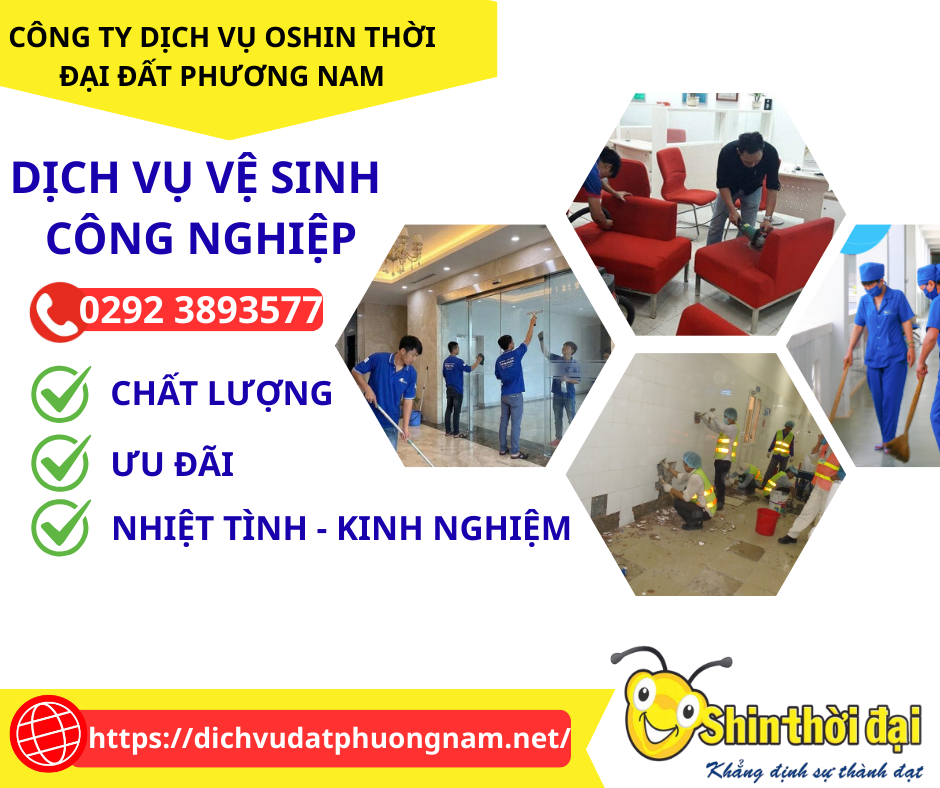 DỊCH VỤ VỆ SINH CÔNG NGHIỆP CẦN THƠ